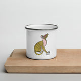 Hazel Enamel Mug