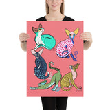 All the cats Poster