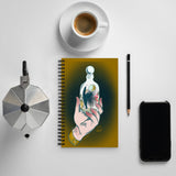 Moon dance Spiral notebook