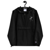 Cross silhouette Embroidered Champion Packable Jacket