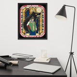 Saint Patrick Cursed the People of Ossory Framed poster
