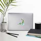 Downward cat  stickers