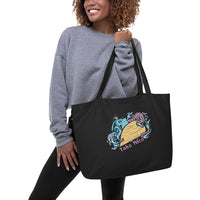 Tako taco Large organic tote bag