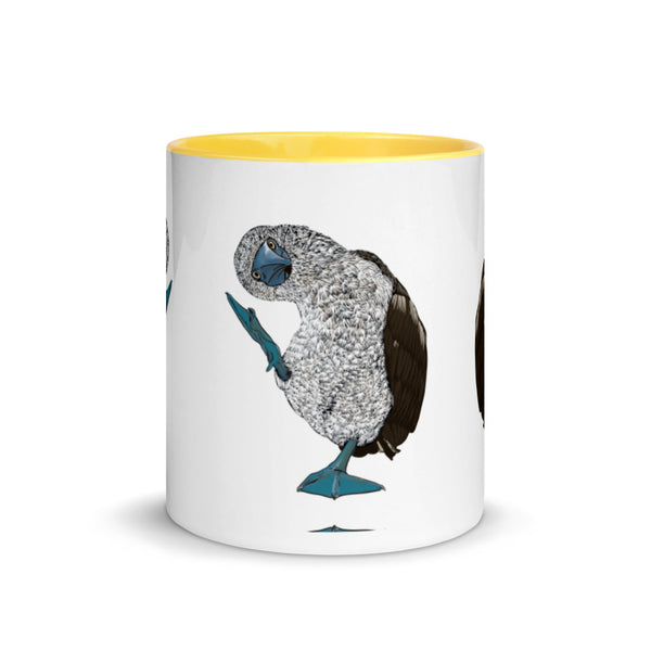 Blue footed boobie Mug with Color Inside