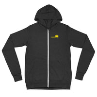 Endangered city Unisex zip hoodie