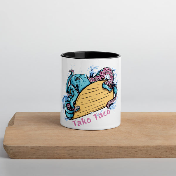 Tako taco Mug with Color Inside
