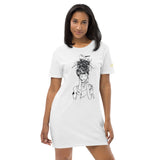 Day dreamer ink Organic cotton t-shirt dress