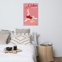 Clueless glossy paper poster