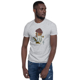 Fisherman and pipe Short-Sleeve Unisex T-Shirt