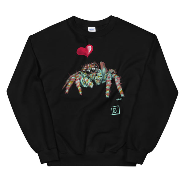 Love spider Unisex Sweatshirt