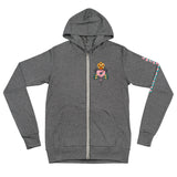 Immaculate Unisex zip hoodie