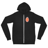 Umlaut & Kumquat Unisex zip hoodie