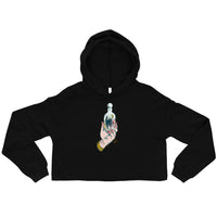 Moon dance Crop Hoodie