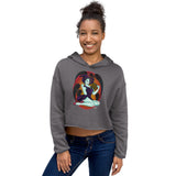 I put a spell on you Crop Hoodie