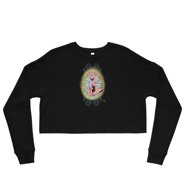 Mr Lucky Crop Sweatshirt