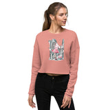 Pretty in pink Crop Sweatshirt