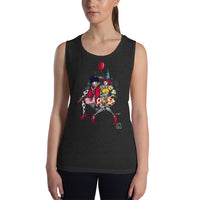 Send in the clowns Ladies’ Muscle Tank