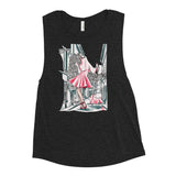 Pretty in pink Ladies’ Muscle Tank