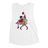 Send in the clowns Ladies’ Muscle Tank